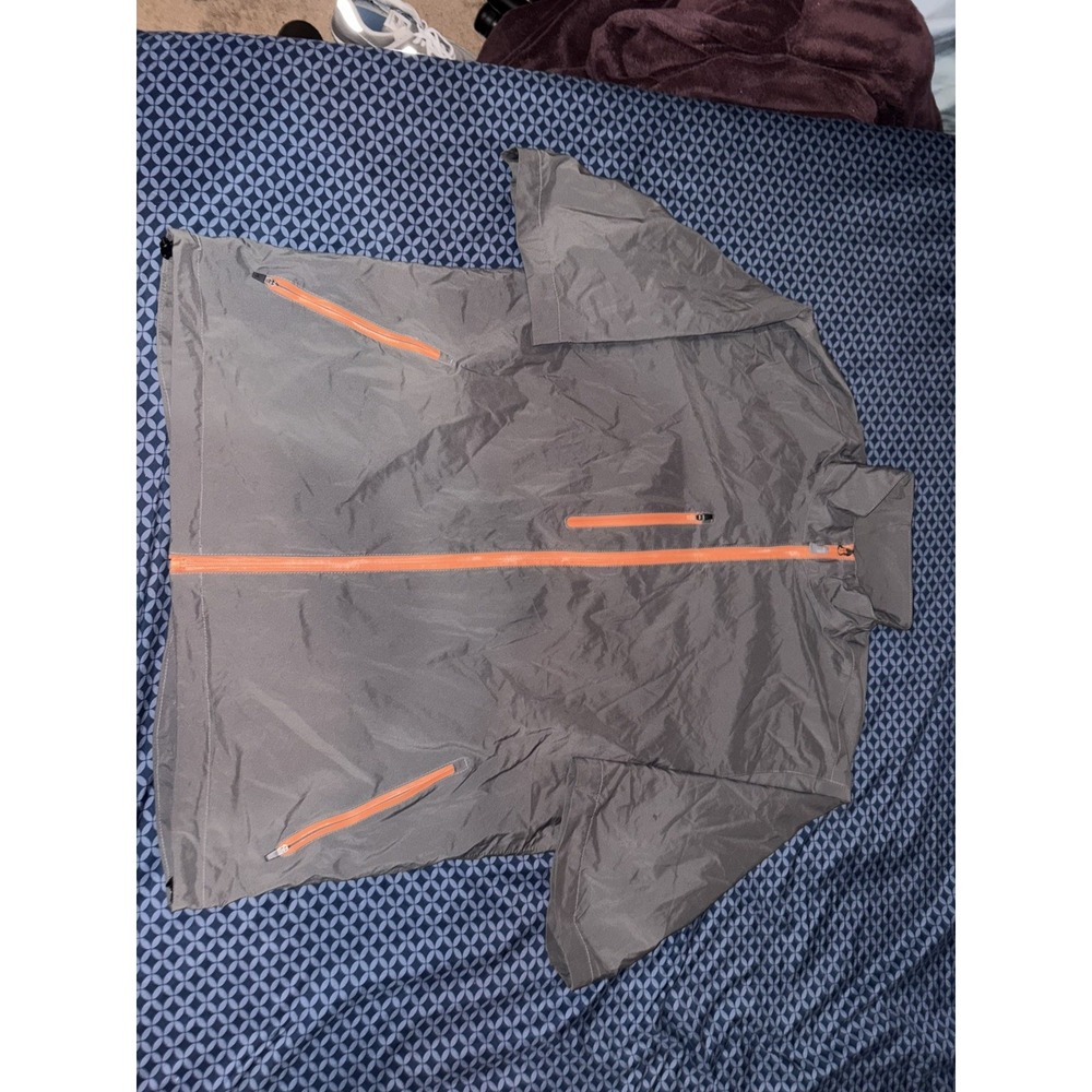 Peter Millar Element Water Mens Small Short Sleeve Golf Rain Jacket Full Zip XL